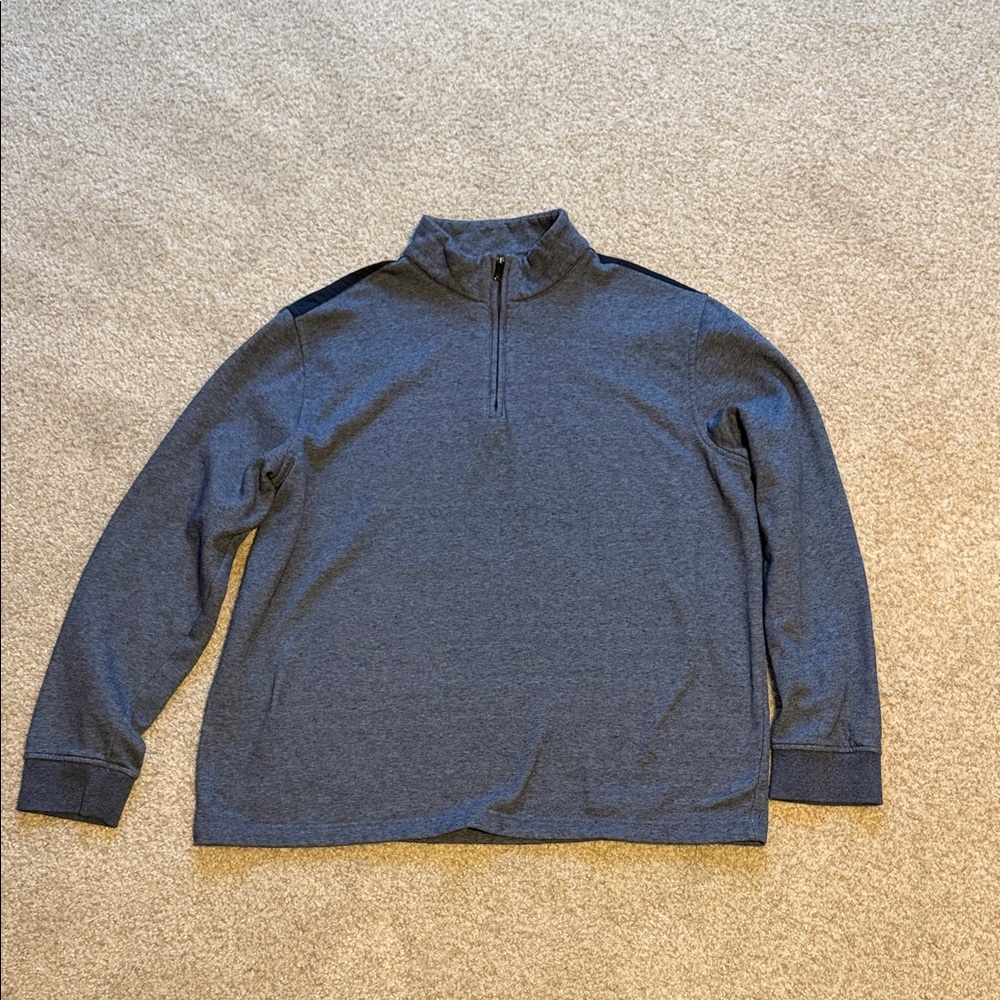 Apt. 9 Men's Blue Zip Up Sweater